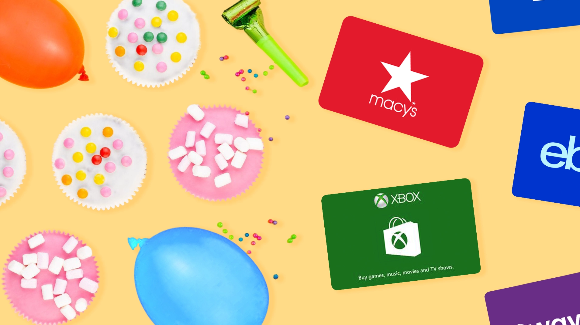 The best gift cards for birthdays